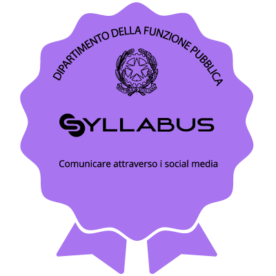 Badge per la competenza Comunicare attraverso i social media