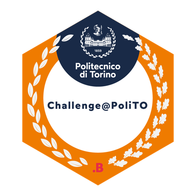 Badge per la competenza Challenge@PoliTO
