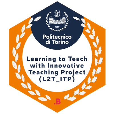 Badge for Learning to Teach with Innovative Teaching Project (L2T_ITP)
