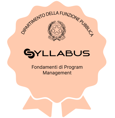 Badge for Fondamenti di Program Management