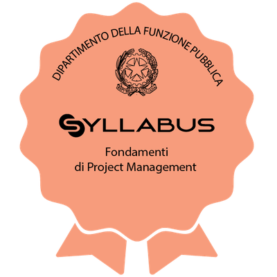 Badge for Fondamenti di Project Management