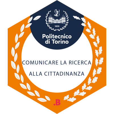 Badge per la competenza COMUNICARE LA RICERCA ALLA CITTADINANZA